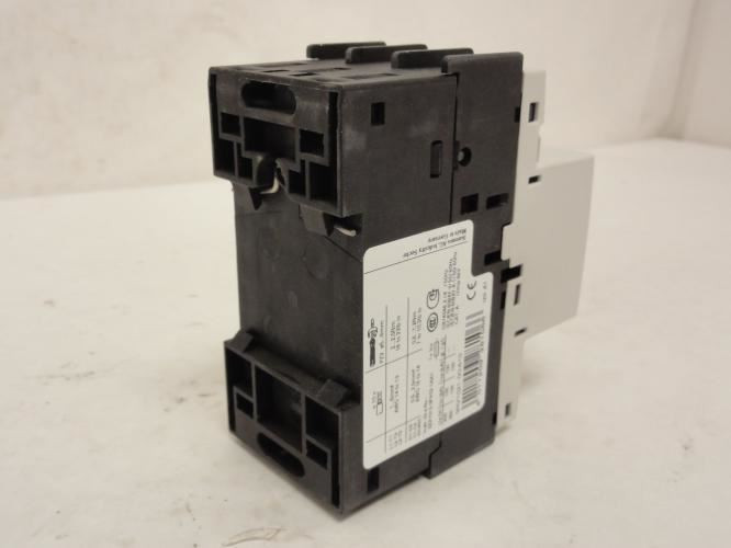 Siemens 3RV1021-0GA10; Motor Protector 0.45-0.63A; 3P; 600V