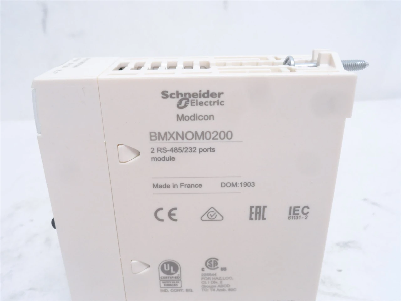 Schneider BMXNOM0200; Ethernet Bus Module; RS485/232