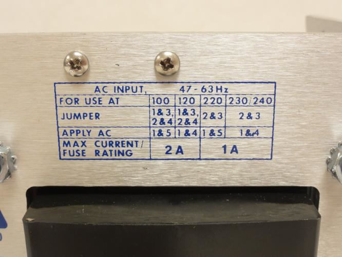 IP IHCC15-3511; Power Supply; +/- 12VDC@3.4A Output