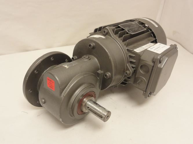 MFG- SN9F-71L4; Gearmotor; 0.37kW; 380-500V; Dual Shaft