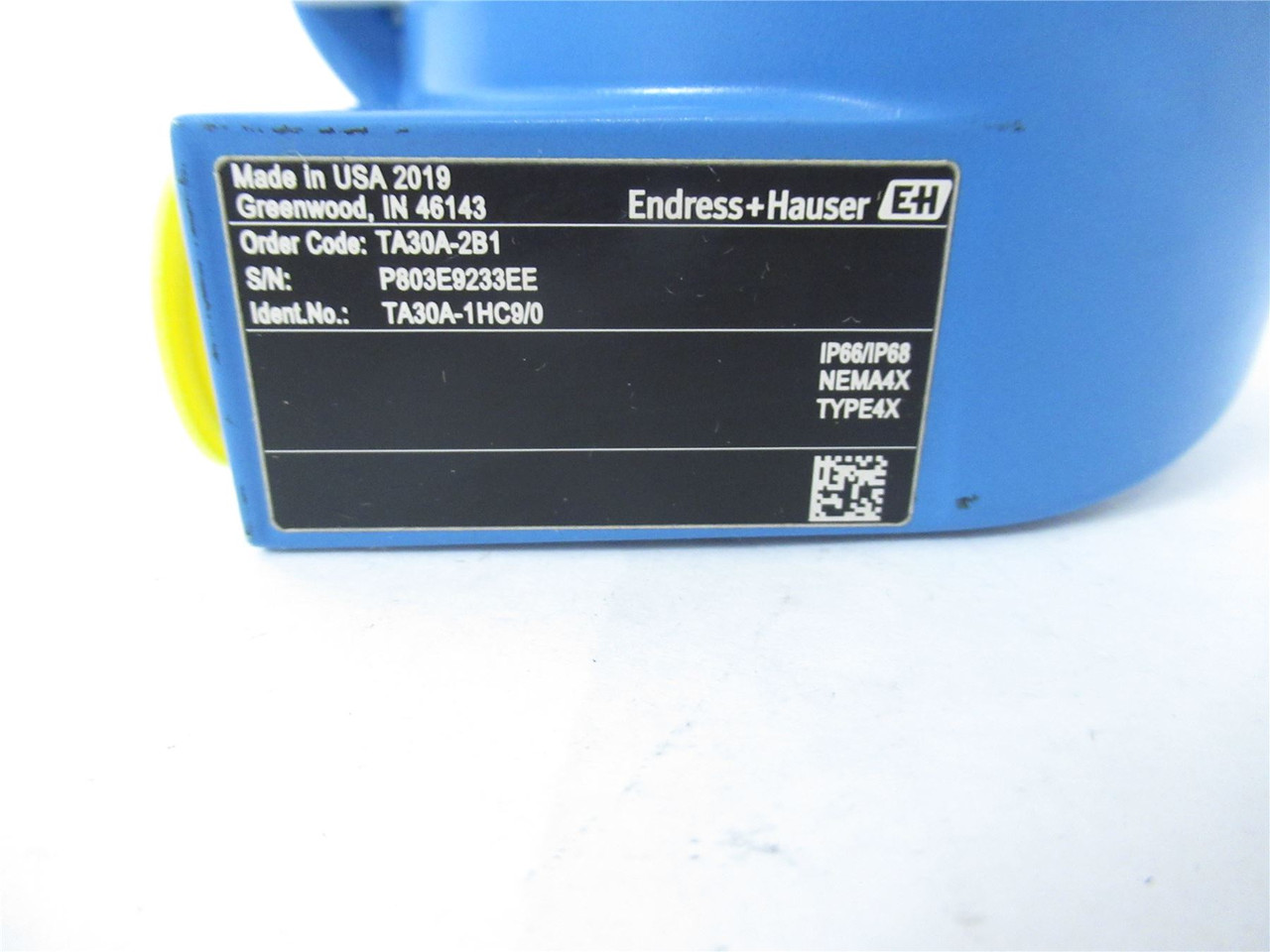 Endress+Hauser TA30A-2B1; Terminal Head Retainer Aluminium