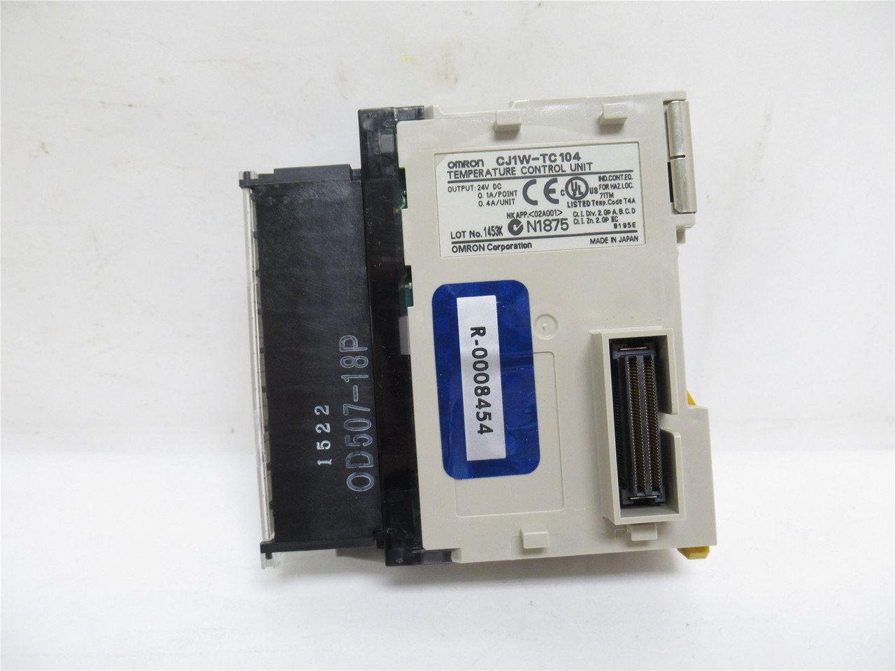 Omron CJ1W-TC104; Temperature Controller; 24VDC; 4-In; 4-Out