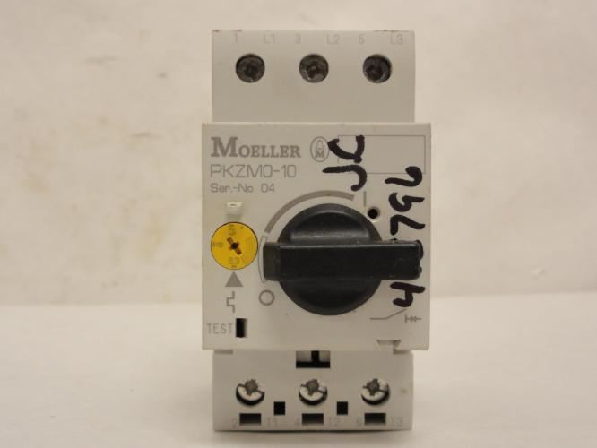 Moeller PKZM0-10; Manual Starter 6.3-10A 3P 600VAC