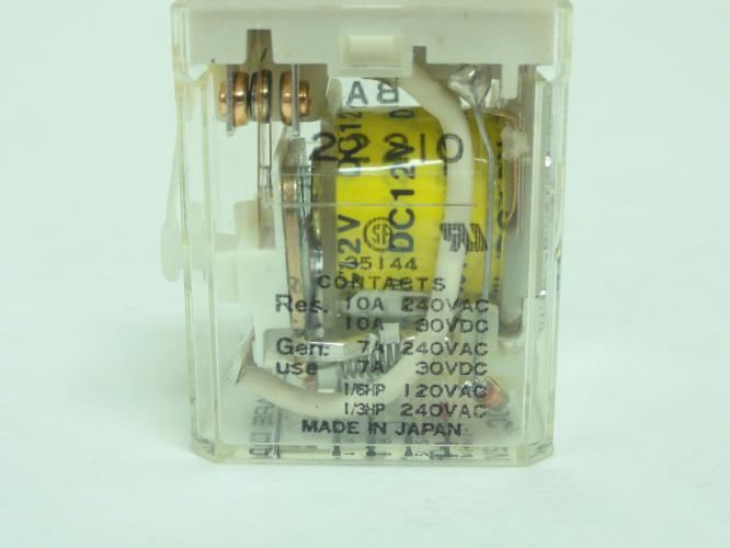 Square D 8501-RSD42M1P14V51; Relay; 10A; 240VAC; Coil: 12VDC