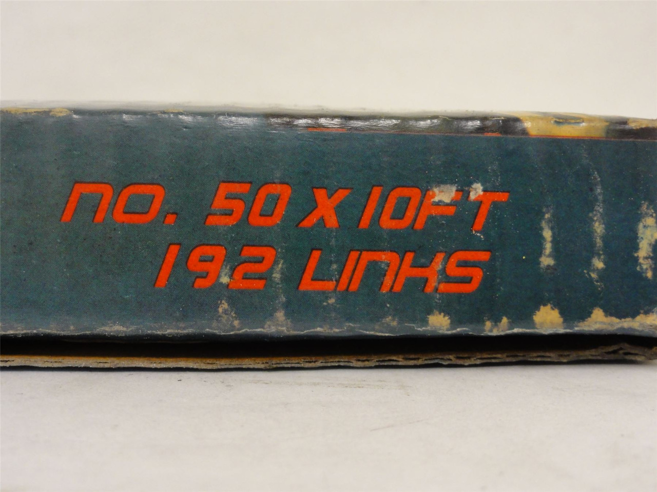 PLI 46000116; Roller Chain; #50 x 10Ft; 192 Links; 1300010989