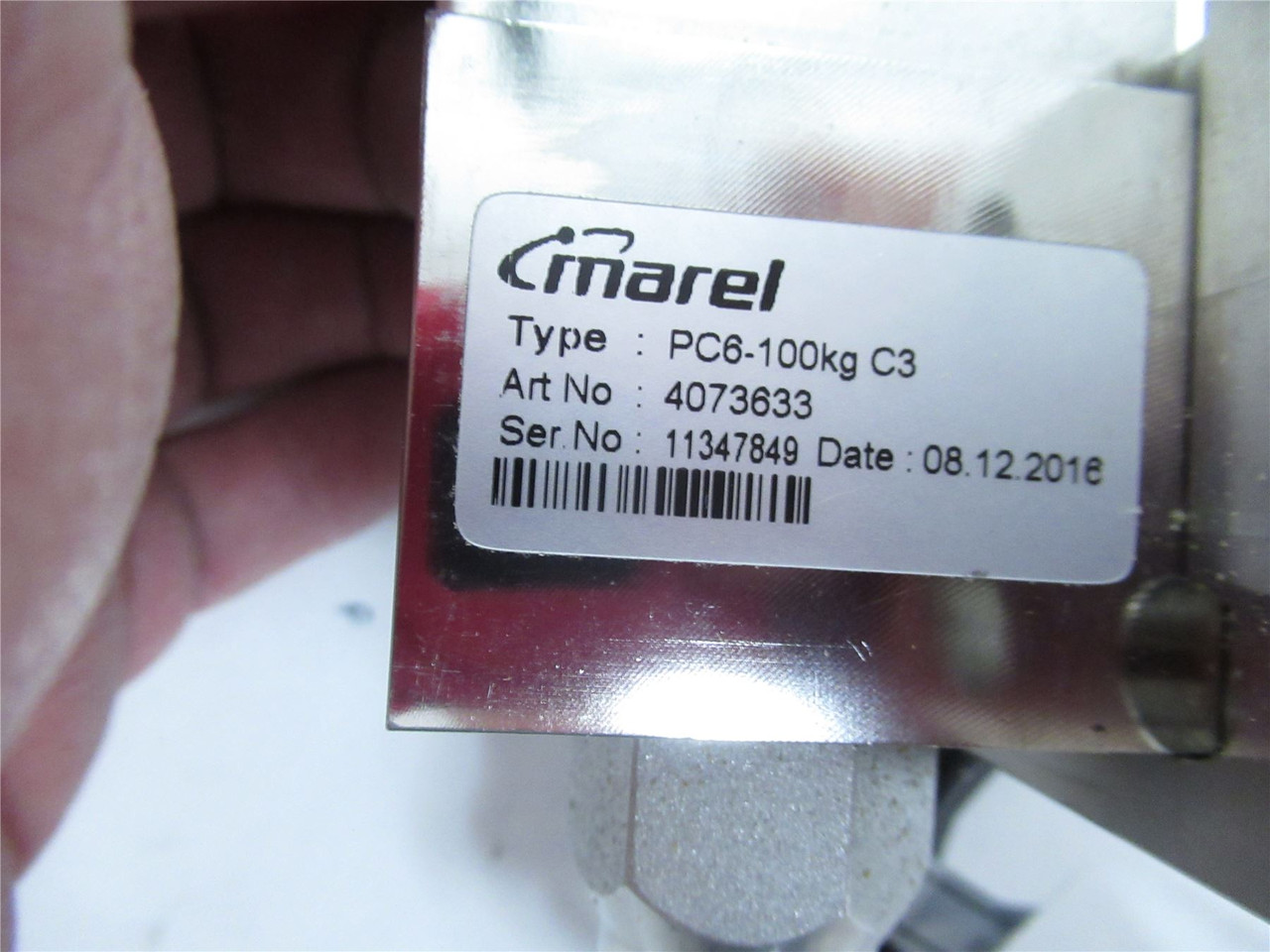 Marel 4073633; Load Cell PC6-100kg