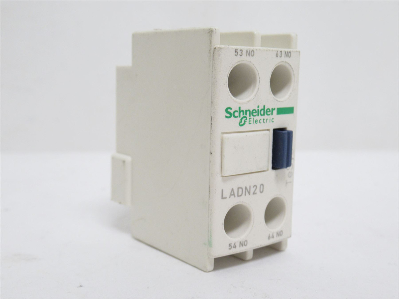 Schneider LADN20; Auxiliary Contact Block; 10A; 600VAC 2-NO