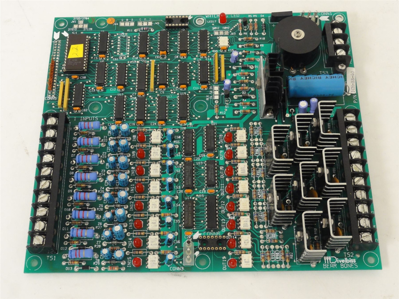 Divelbiss ICM-BB-40; PC Control Board; for parts only