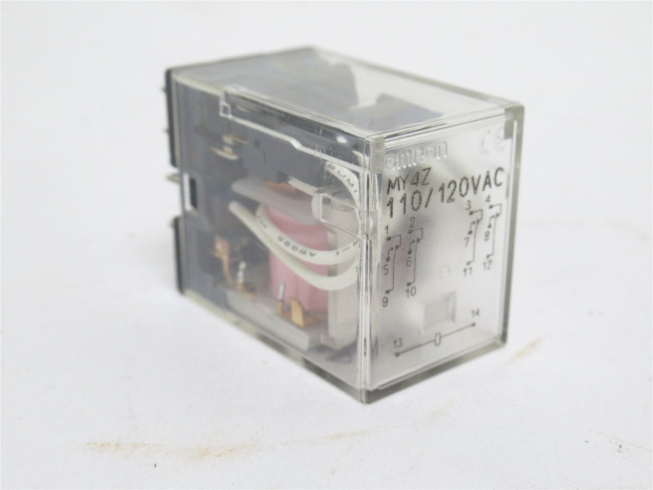 Omron MY4Z-110/120VAC; Relay 5A; 250VAC; 30VDC; Coil: 110/120V
