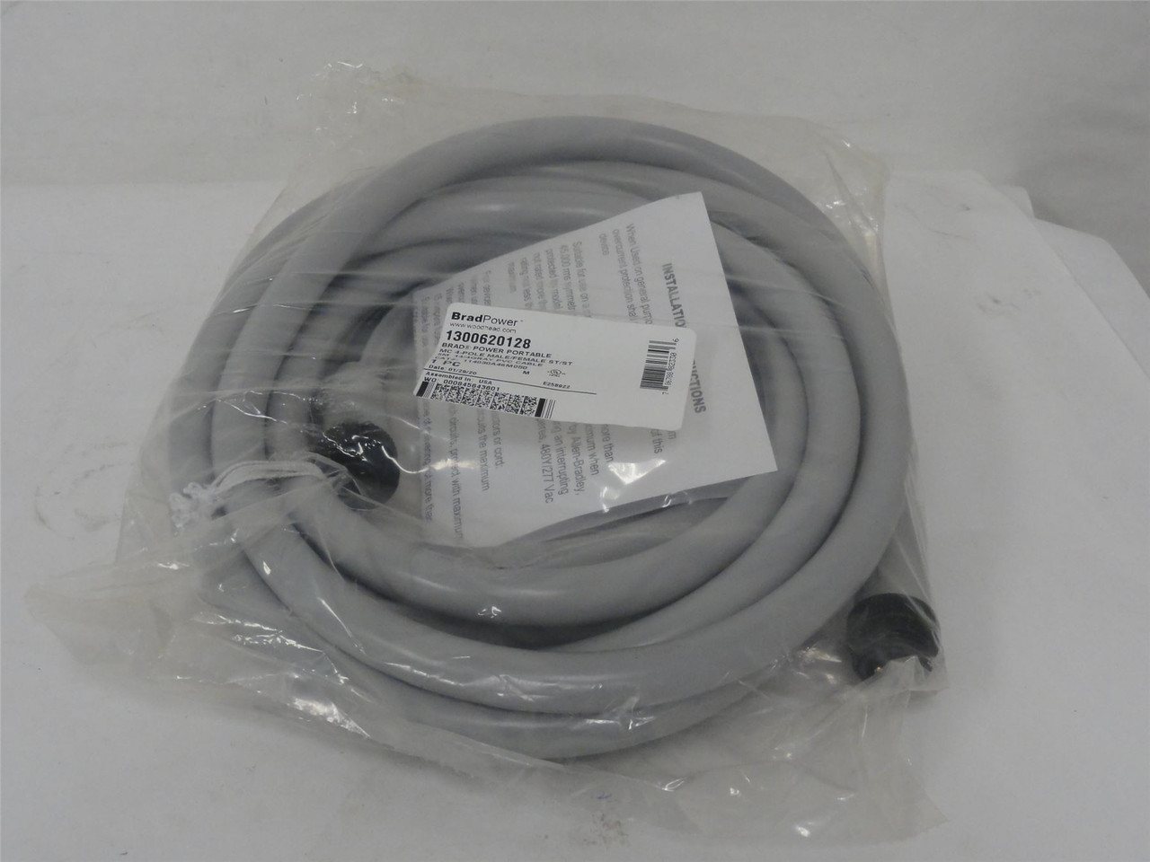 Molex 1300620128; Cordset; 7/8� �M22; 4 Pole; 5M Length