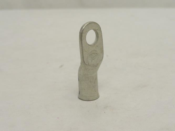 MFG- LCAX4-14-L; Lot-5 Copper Flex Lugs; # 4 AWG; 1/4" Stud