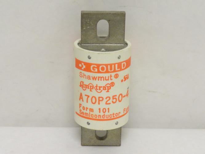 Gould A70P250-4; Form 101 Semiconductor Fuse 250A 700VAC/DC