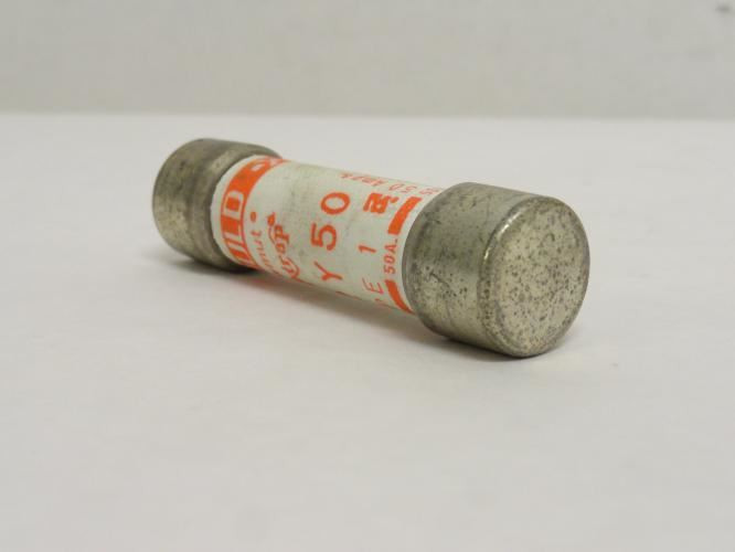 Gould A2Y50; Current Limiting; Ferrule Fuse 50A; 250VAC/500VDC