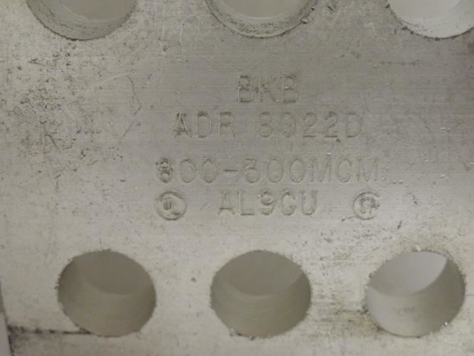 BKB ADR-8022D; Aluminum Lug; 800kcmil To 300kcmil; Two-Conductor