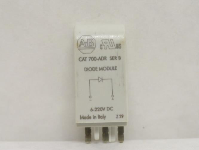 Allen-Bradley 700-ADR; Diode Surge Suppressor; 6-220 VDC