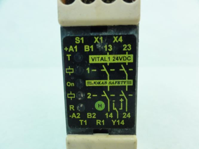 Jokab Safety VITAL-1-24VDC; Safety Controller; 24VDC; 6A