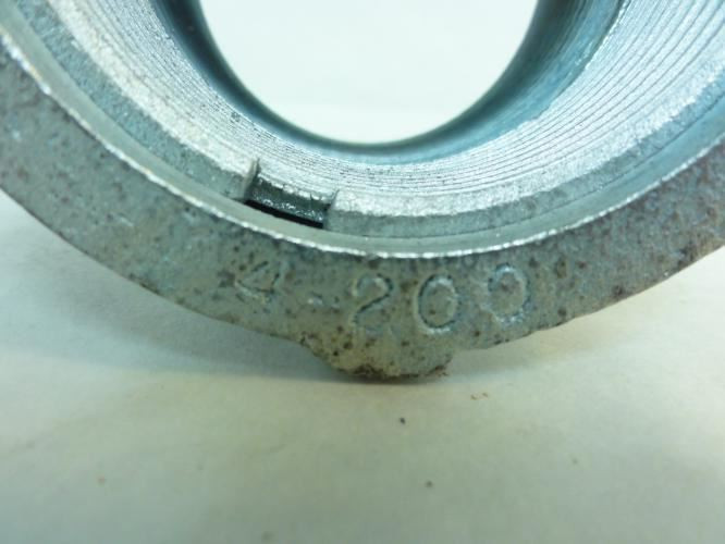 O-Z Gedney 4-200; Rigid 3-Piece Coupling; 2"; Threaded