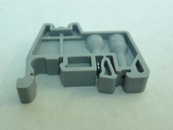 Connectwell CA702; Lot-2 End Stops; 34 mm H x 44 mm L x 9 mm W