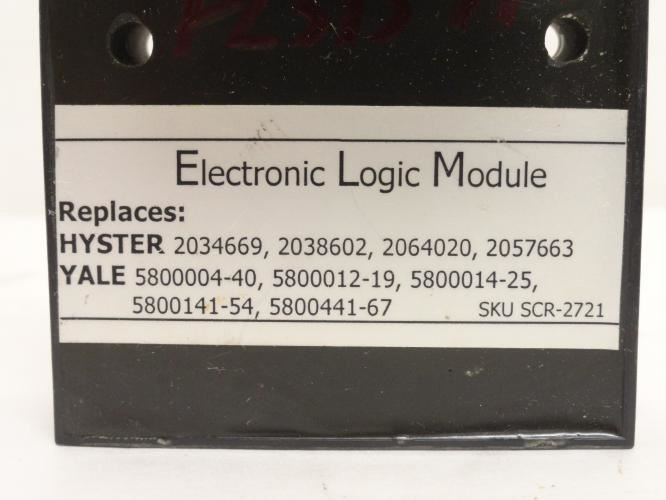 Elm SCR-2721; Electronic Logic Controller Module