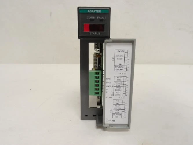 Allen-Bradley 1747-ASB; Remote I/O Adaptor Module SER: A