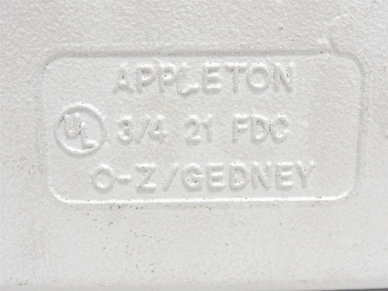 Appleton APPFDC175; Conduit Device Box; 3/4NPT; 1-Gang