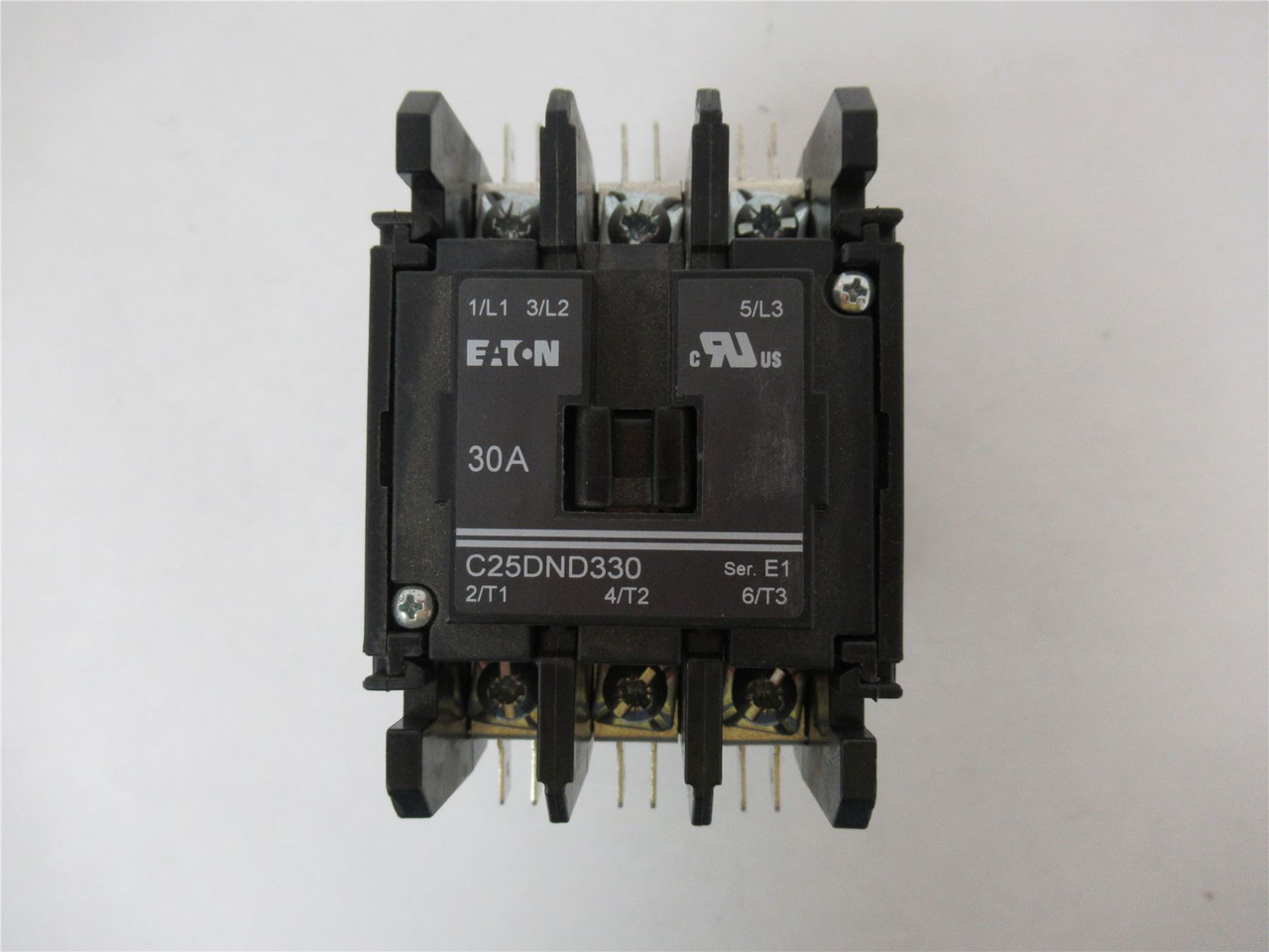 Eaton C25DND330B; Contactor 30A 3-Pole Coil: 208-240VAC