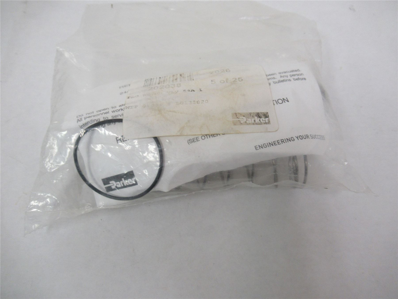 Parker 202038; Main Valve Plug Kit S4A 1" Sealed Package