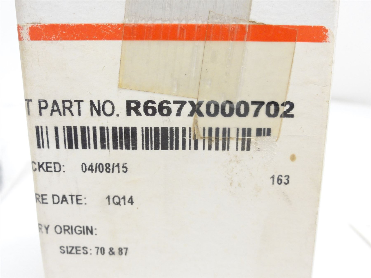 Fisher R667X000702; Actuator Repair And Maintenance Kit