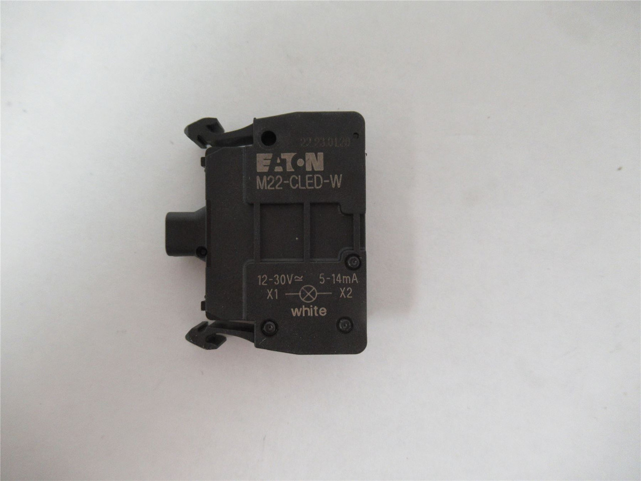 Eaton M22-CLED-W; Contact Block Light-White LED 12-30V AC/DC