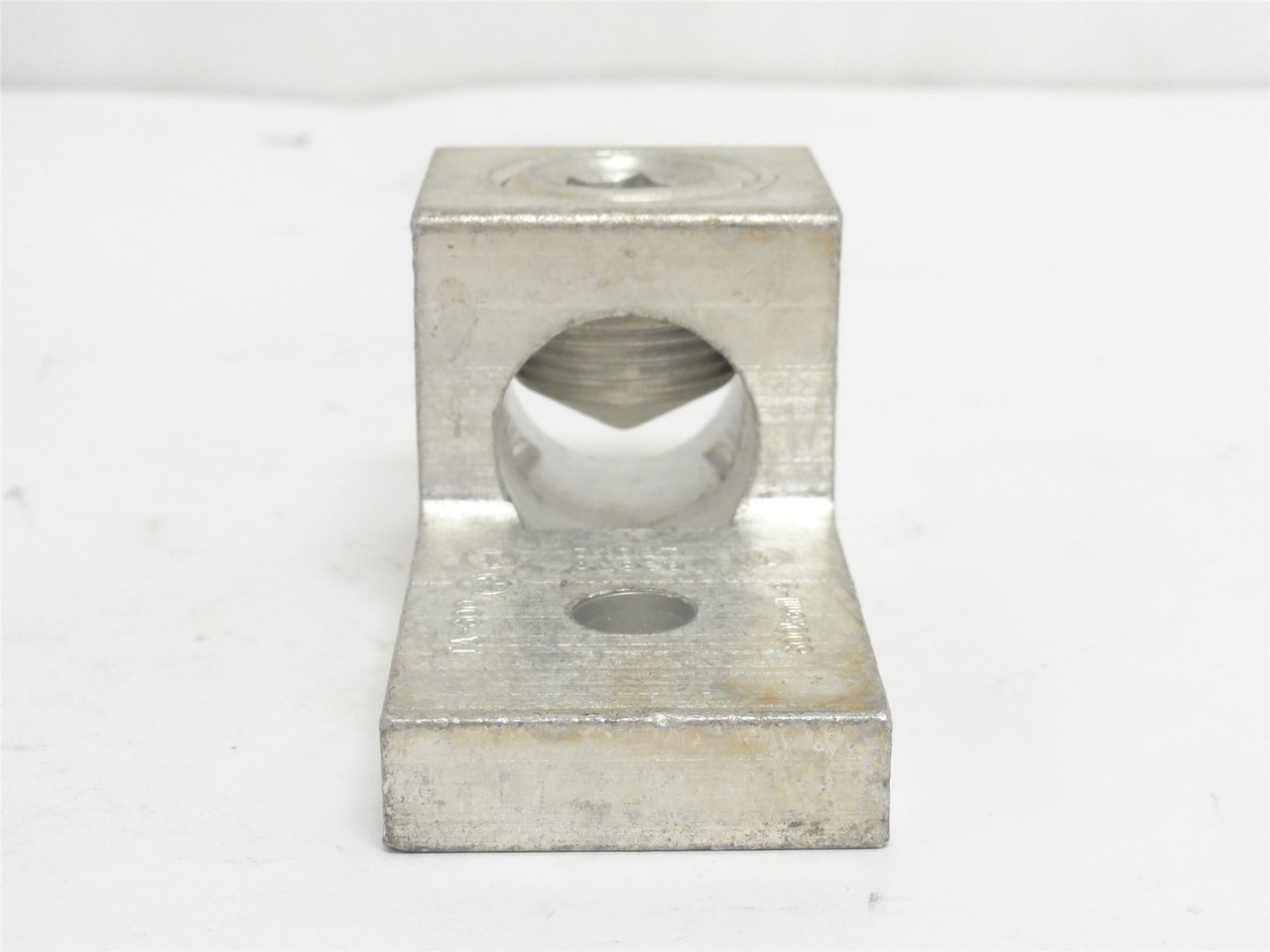 Ilsco TA-600-2NS; Aluminum Lug; 2AWG 3/8in Bolt; Tin Plated