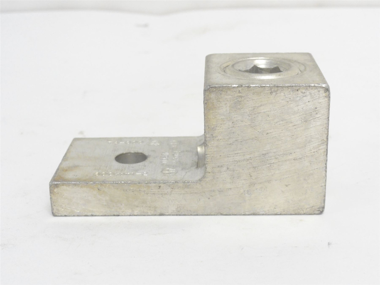 Ilsco TA-600-2NS; Aluminum Lug; 2AWG 3/8in Bolt; Tin Plated