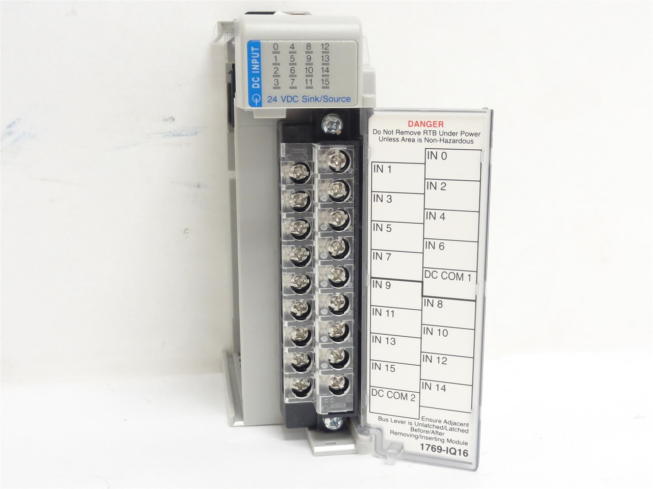 Allen-Bradley 1769-IQ16; Compact I/O Module; 24VDC; 16 Ch