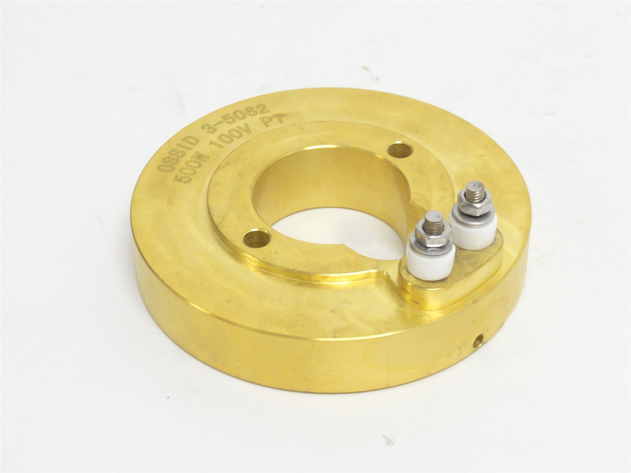Ossid 1154958; Brass Center Heater; 500W; 100V; 1-21/64"ID