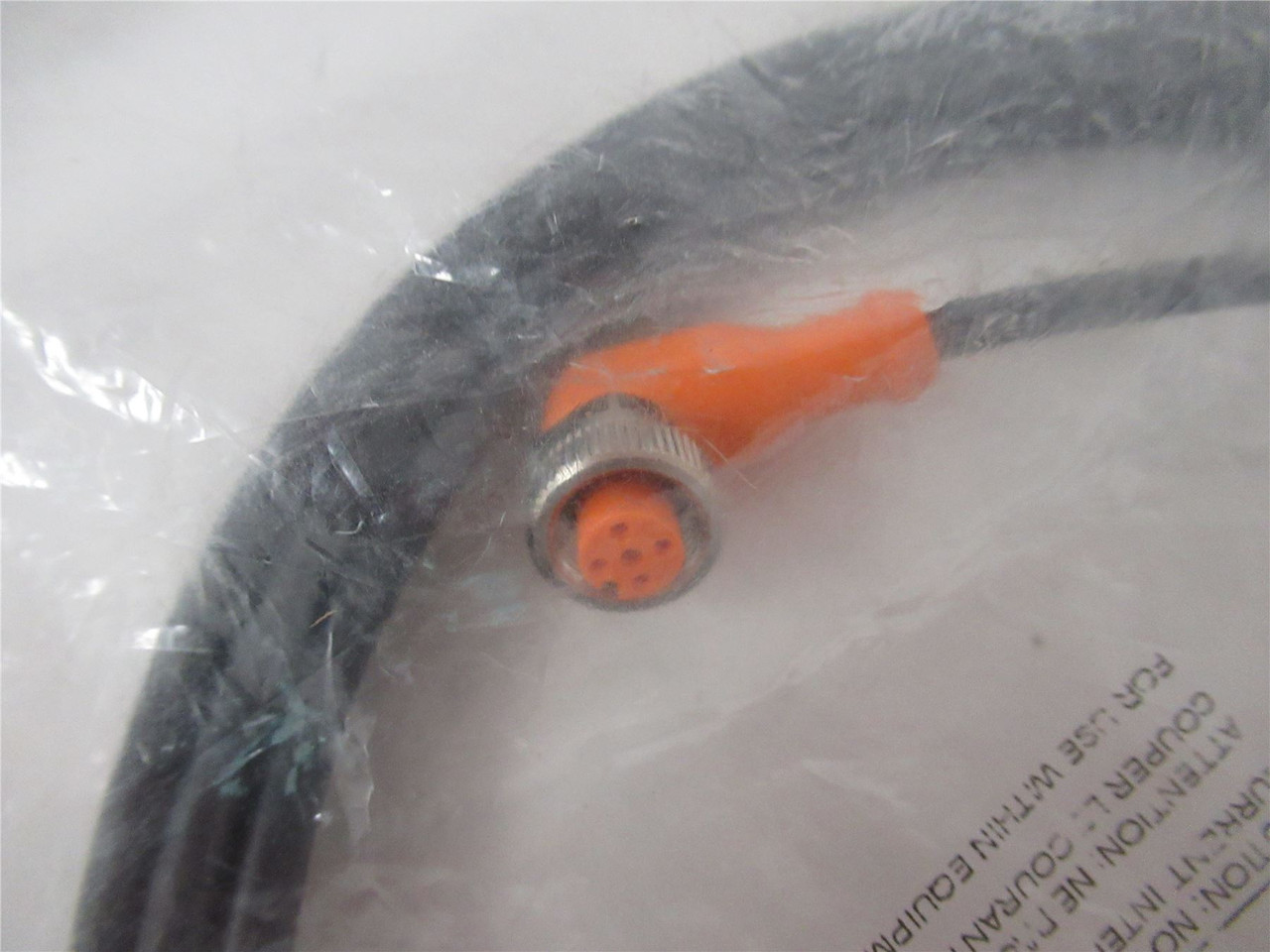 IFM EVC005; Cordset  M12 Female right angle 4 Wire 5 Pin  5m
