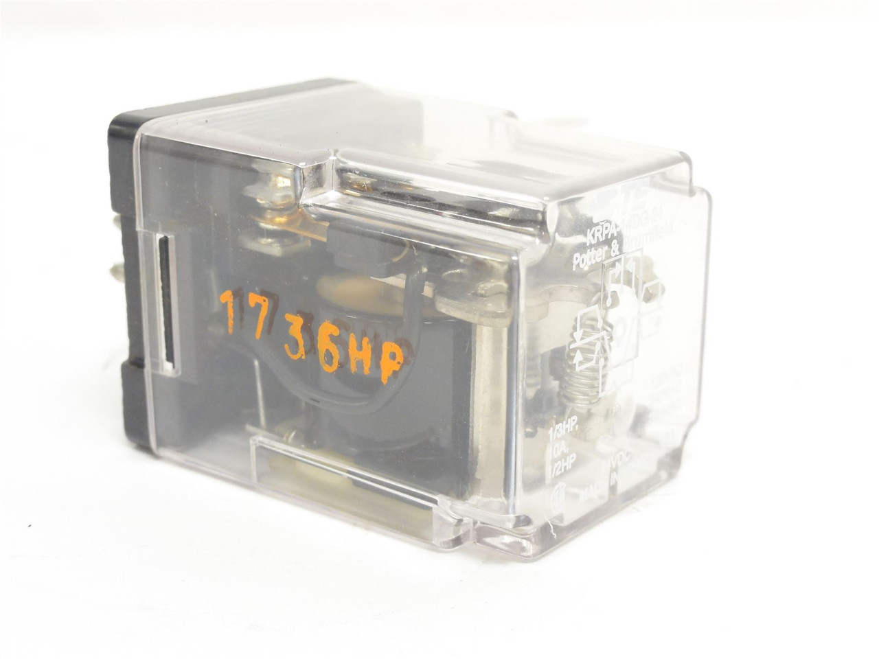 Tyco KRPA-14DG-24; Relay; 10A; 120/240VAC Coil: 24VDC