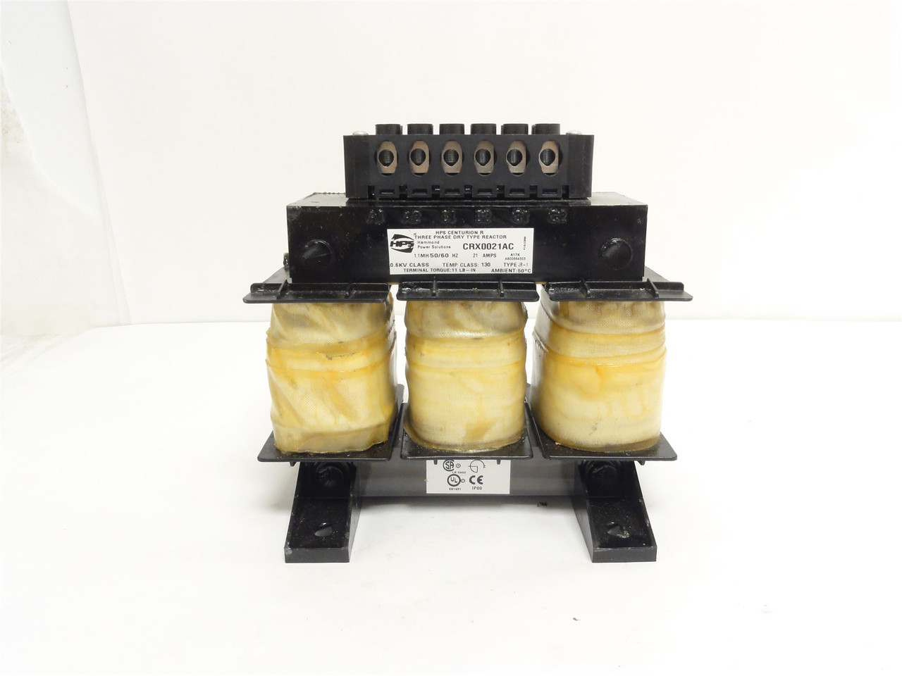 Hammond CRX0021AC; Line Reactor; 21A; 1.061mH