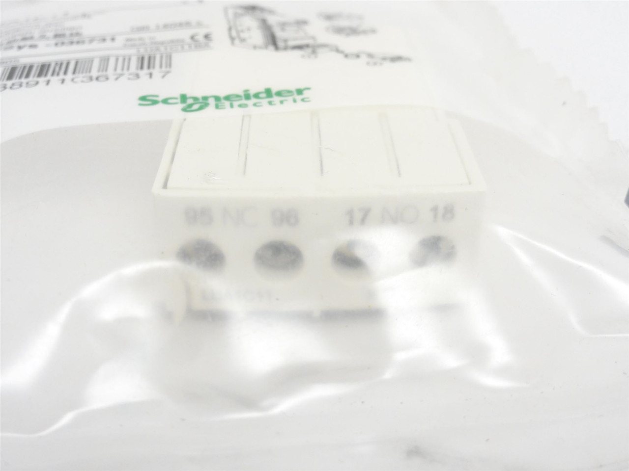Schneider LUA1C11; Aux-Contact Block; 1-NC; 1-NO; 25A; 250VAC