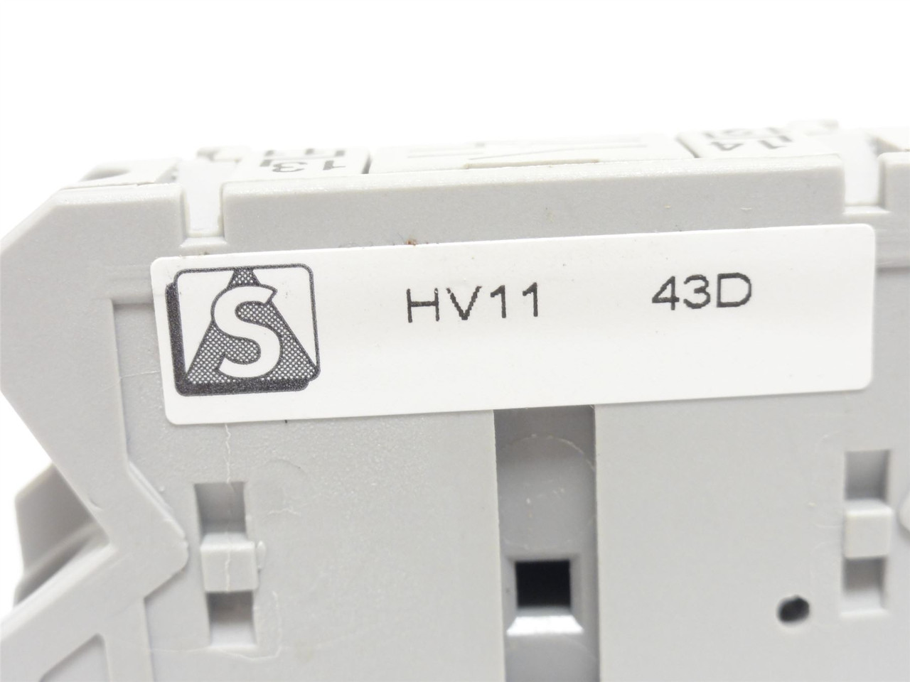 Sontheimer HV11-43D; Modular Aux Contact Block; 1-NO; 1-NC