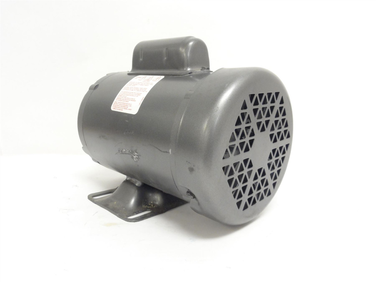 Baldor L3504; Motor; 1/2HP; 115/230VAC 1725RPM 1PH