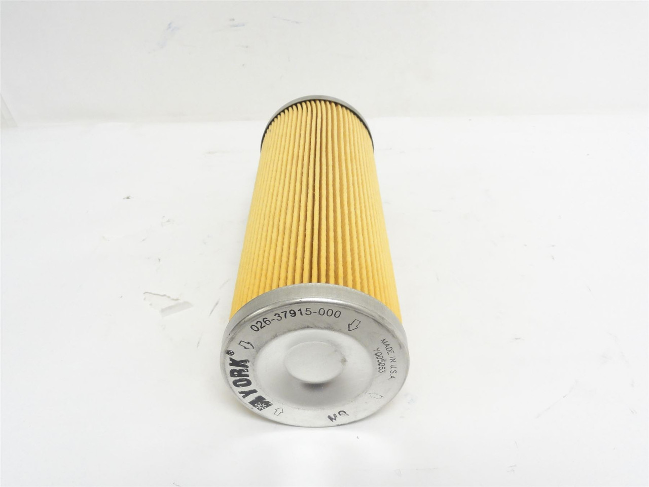 York 026-37915-000; Oil Filter; 10 Micron; 8" Long; 3-7/64"OD
