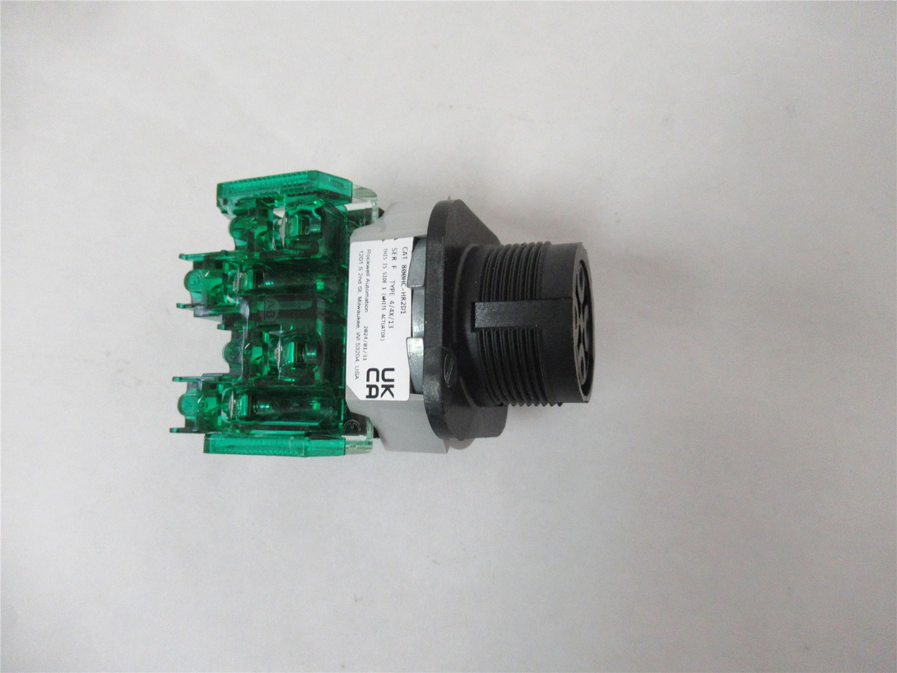 Allen-Bradley 800HC-HR201; Pilot Device 30mm Single Circuit