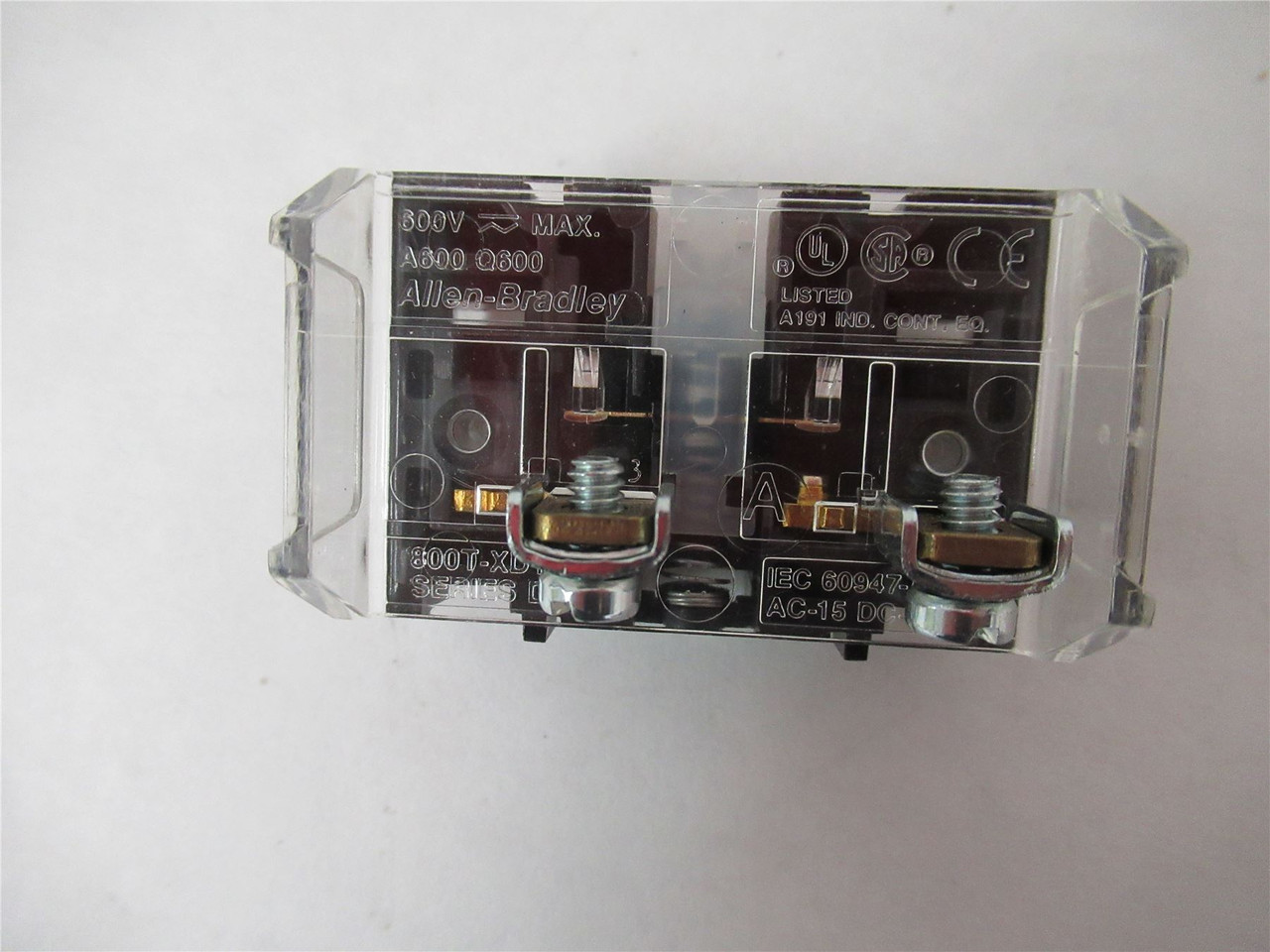 Allen-Bradley 800T-D6D1;  Switch 30.5mm Non-Illum Metal