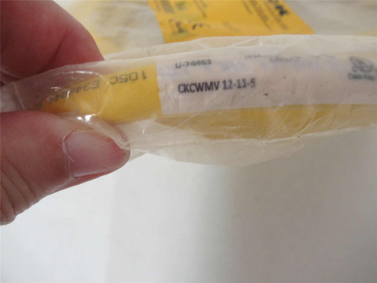 Turck CKCWMV-12-11-5; Switch Cordset 12 Pin 11 Pin Used 5 M