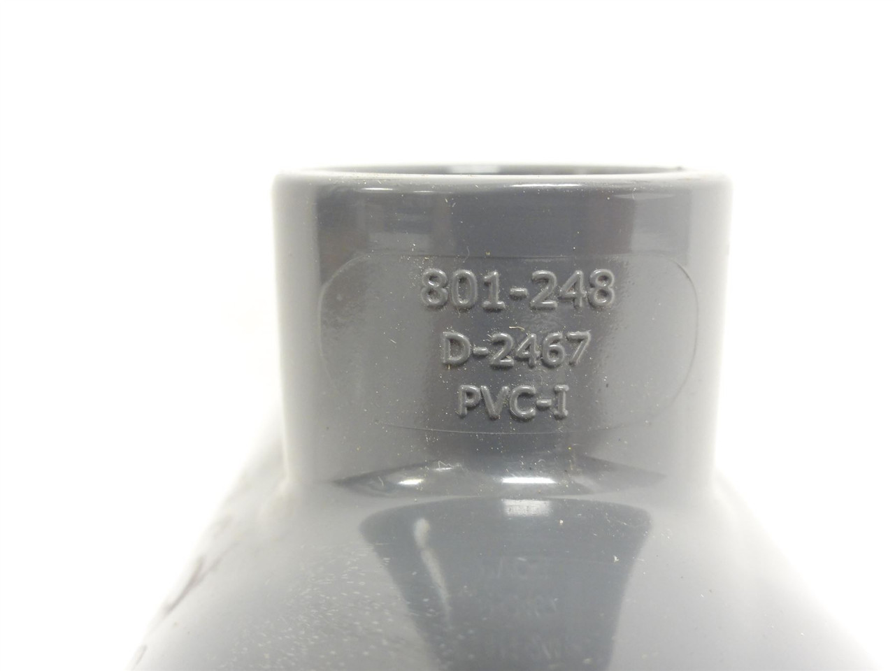 Charlotte 801-248; Tee Pipe Fitting 2" x 2" x 3/4" Slip Fit