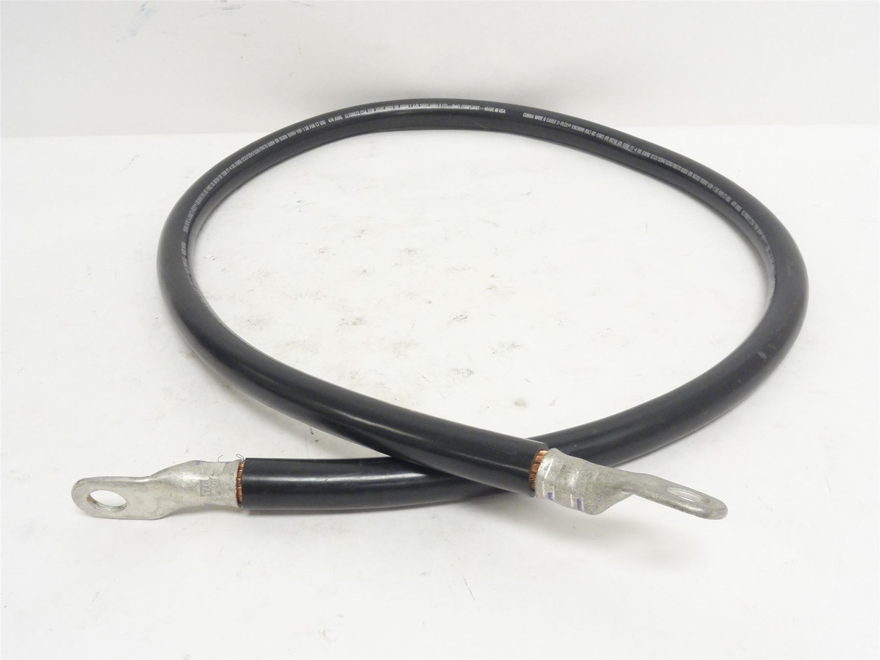 Cobra Wire MDL-UNKN-255340; Battery Cable; 4' Length; 4/0AWG