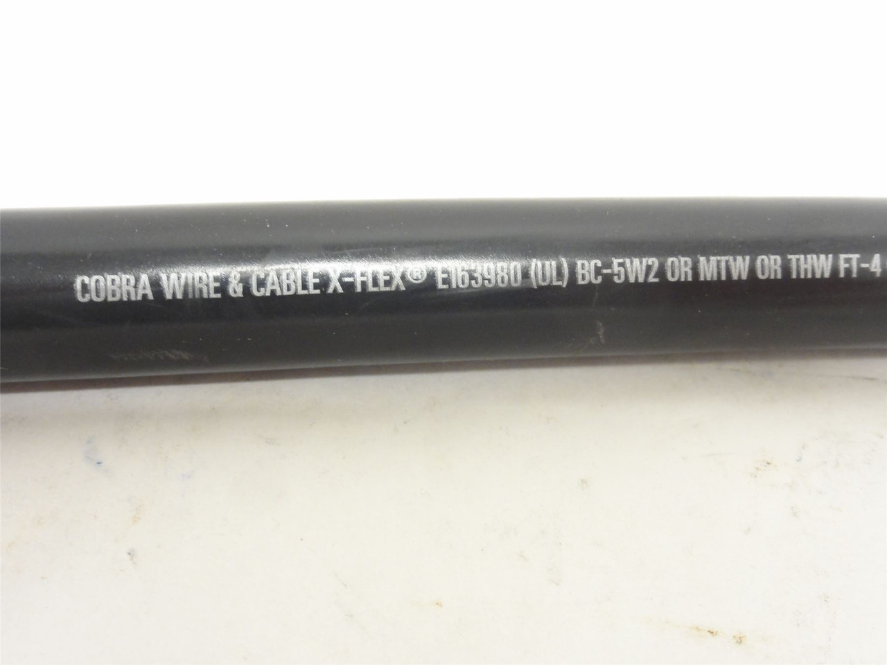 Cobra Wire MDL-UNKN-255340; Battery Cable; 4' Length; 4/0AWG