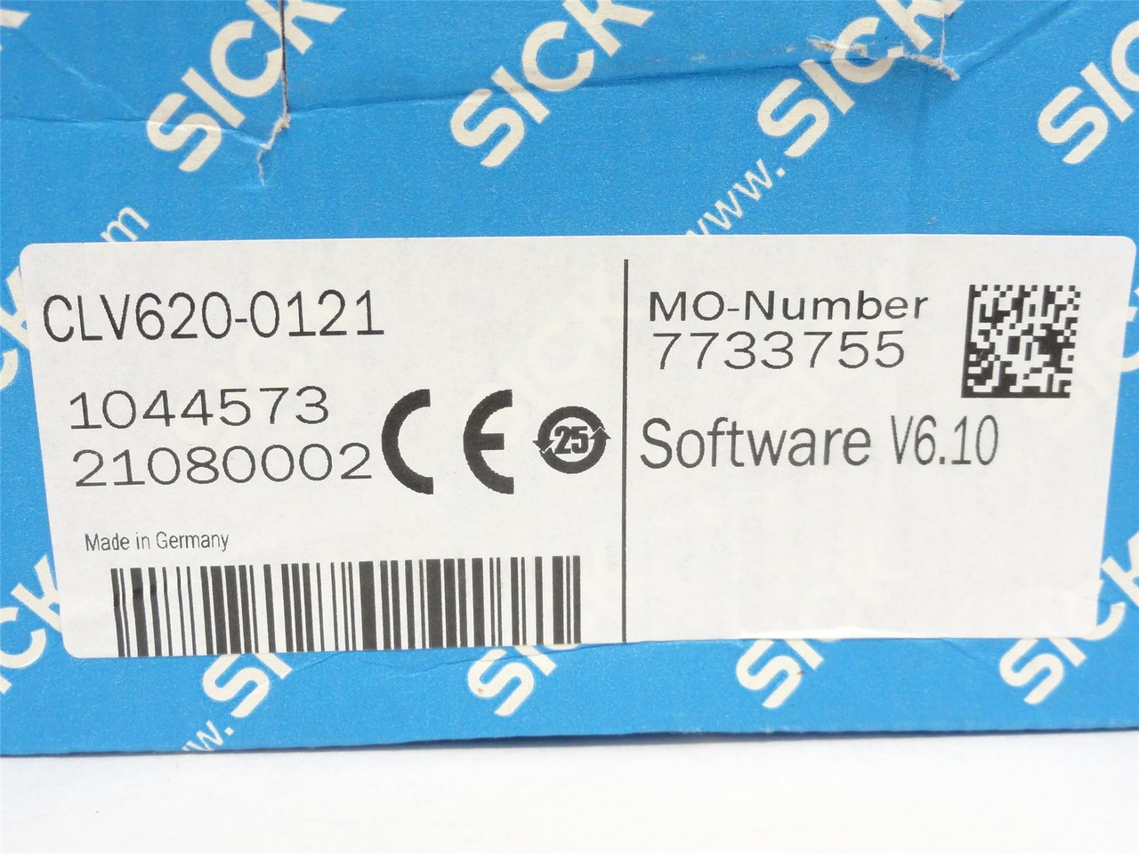 SICK CLV620-0121; Fixed Mount Bar Code Scanner 1044573;10-30V