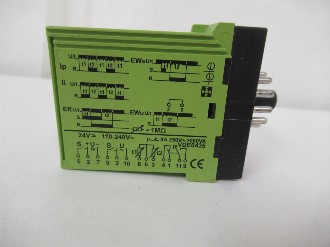 Tele Controls  VDE0435; Timing Relay 110-240V Contl 24V