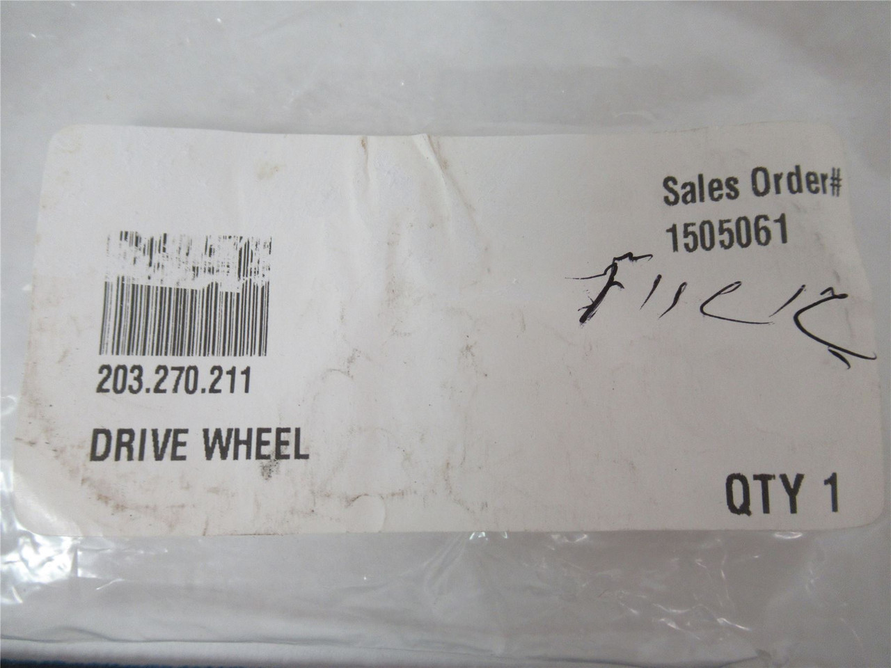 Robert Reiser 203270211; Drive Wheel