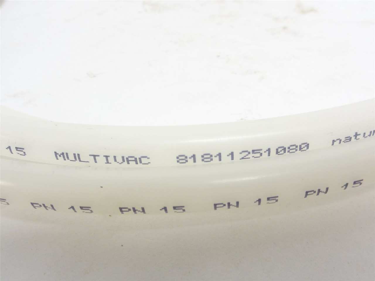 Multivac 81811251080; Clear Plastic Tube 3ft x 8mmID x 10mmOD